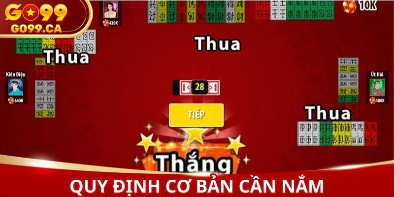 Quy định luật chơi mà bạn cần nắm